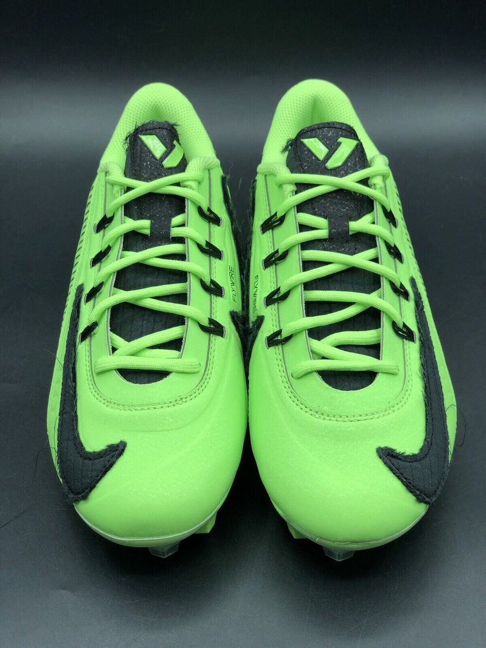 Nike Vapor Edge Speed 360 VC Football Cleats Mens 7 Lime Blast Black FQ8764-300